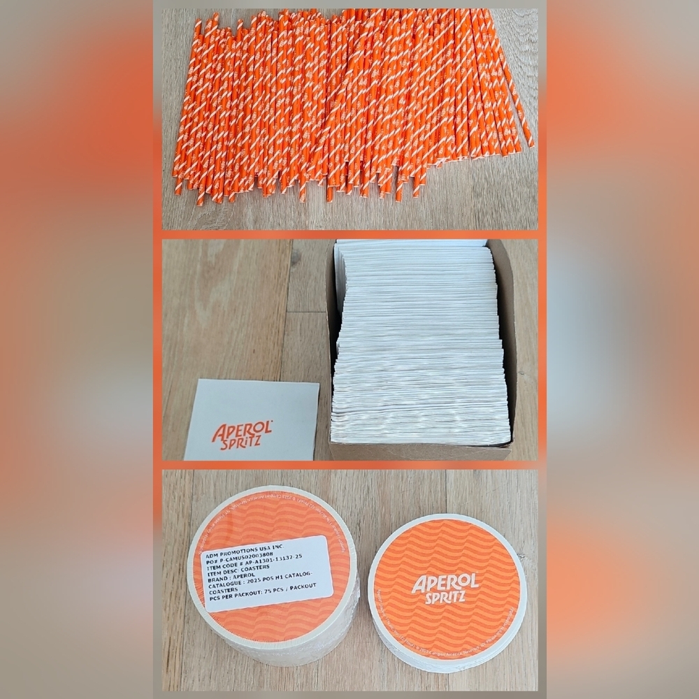 Aperol Party Supplies Set